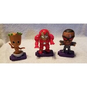 Lot 3 2020 McDonalds Marvel Studios Heroes Avengers Happy Meal Toys